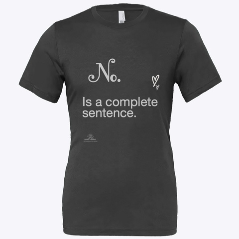 No.  Black T-Shirt Front