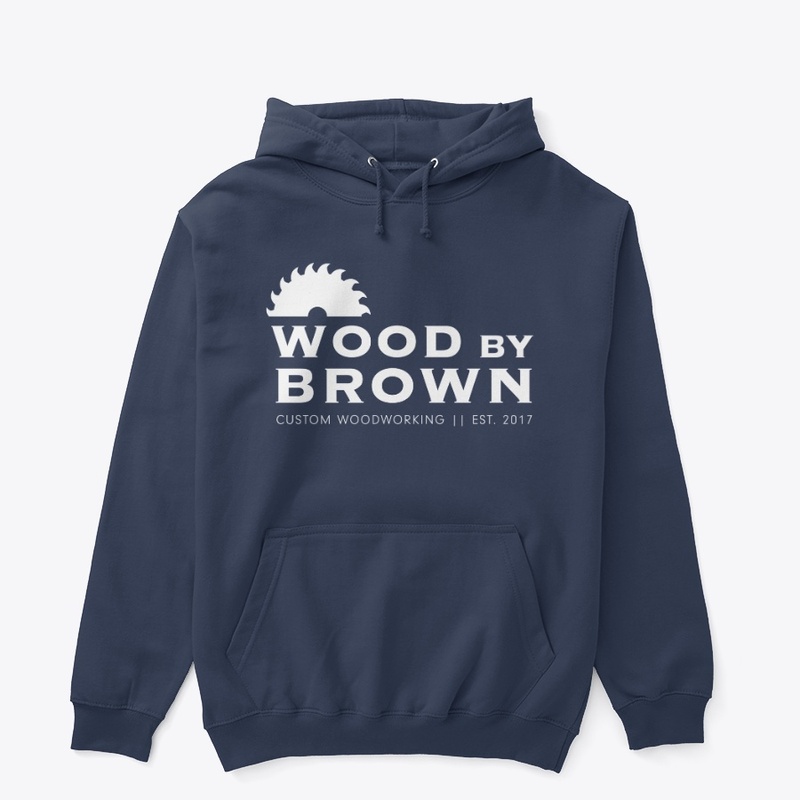 Wood By Brown White Logo Collection