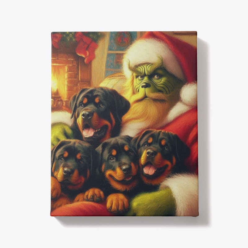 Rottweiler's Christmas Eve