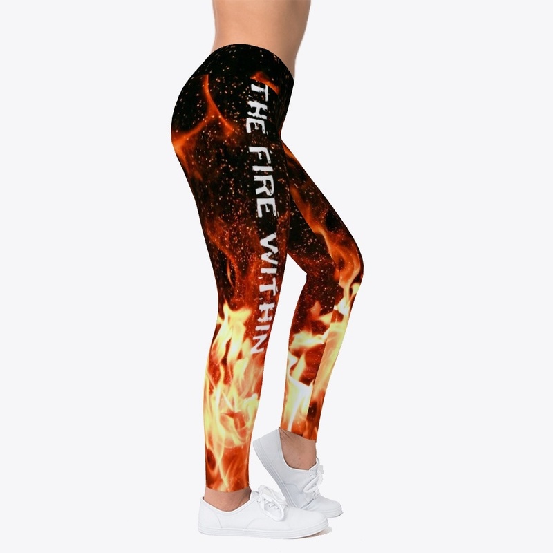 The fire