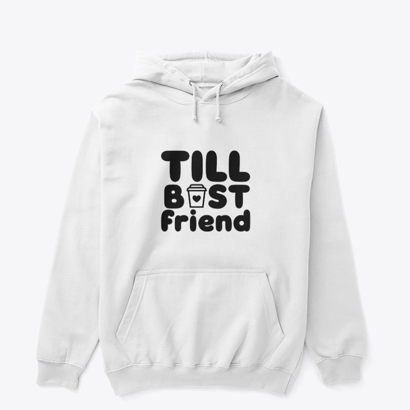 Tall Best Friend Coffee Cup Tee  Fun BFF