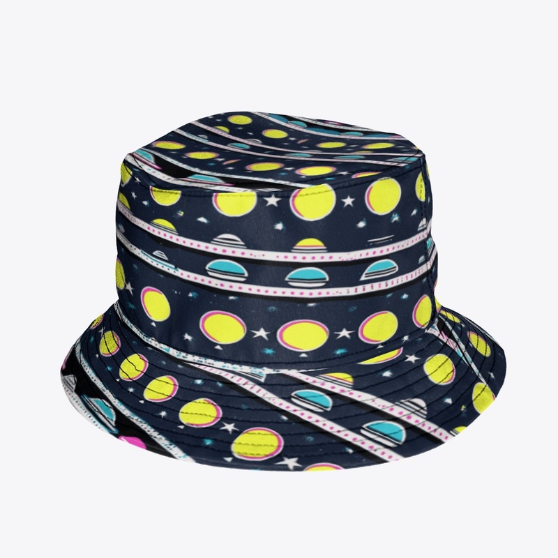 Retro UFO Pattern