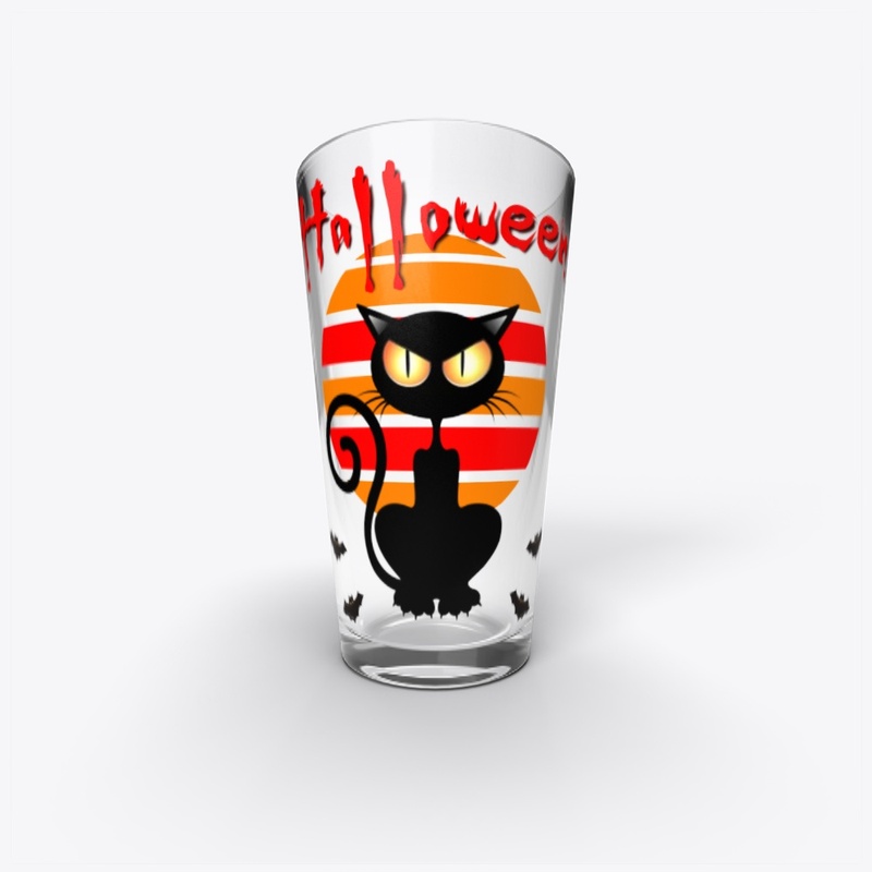 Happy Halloween - Black cat
