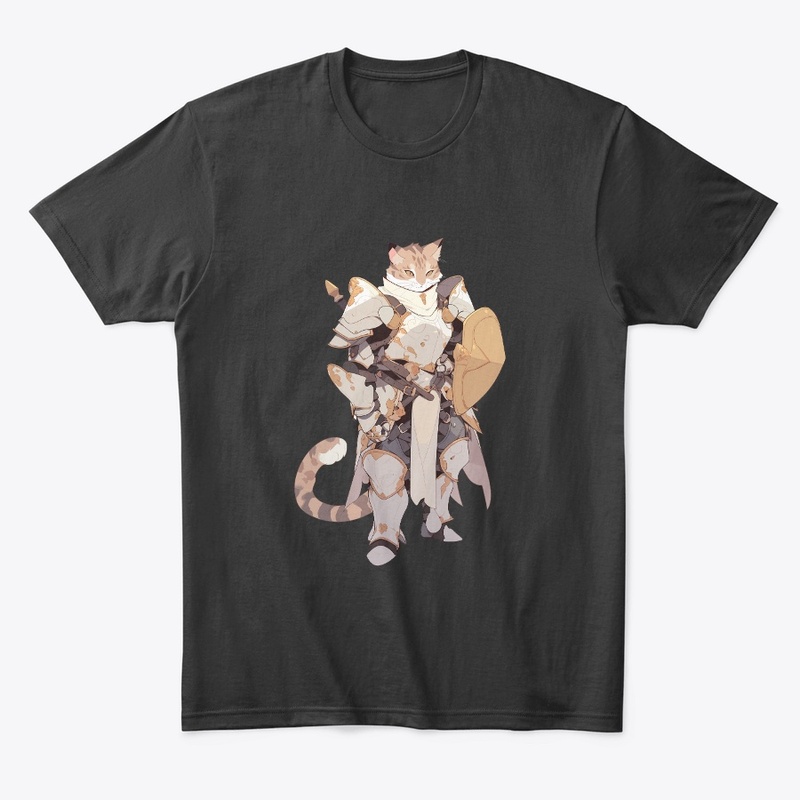 Fantasy Cat Paladin