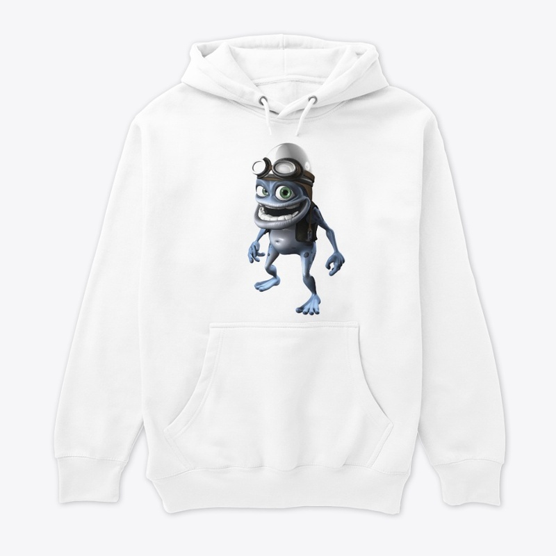 Crazy Style Blue Cartoon Frog