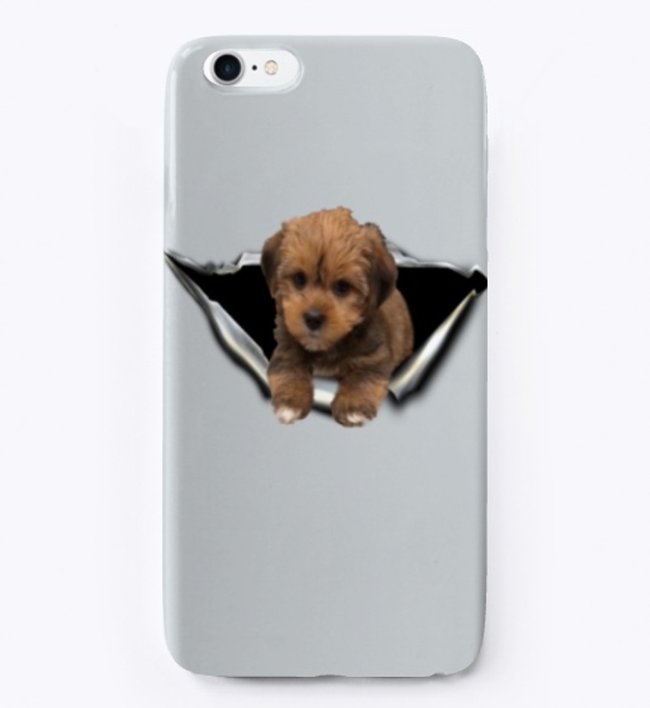 morkie 3D Car sticker