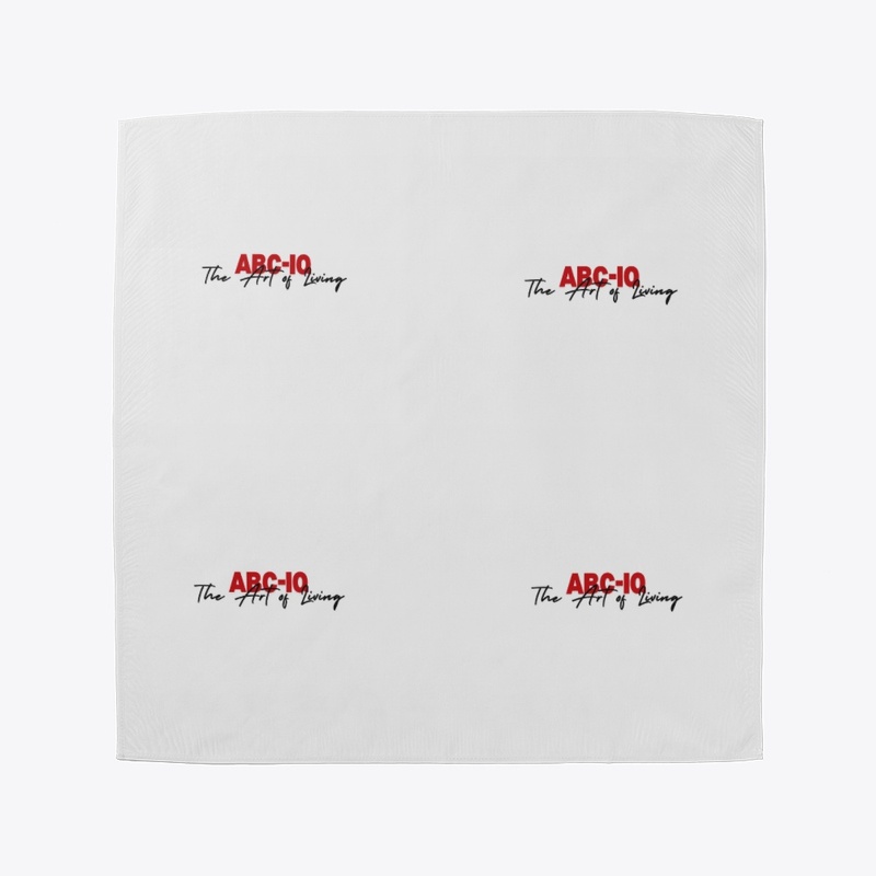 Bandana Art of Living Hankie 