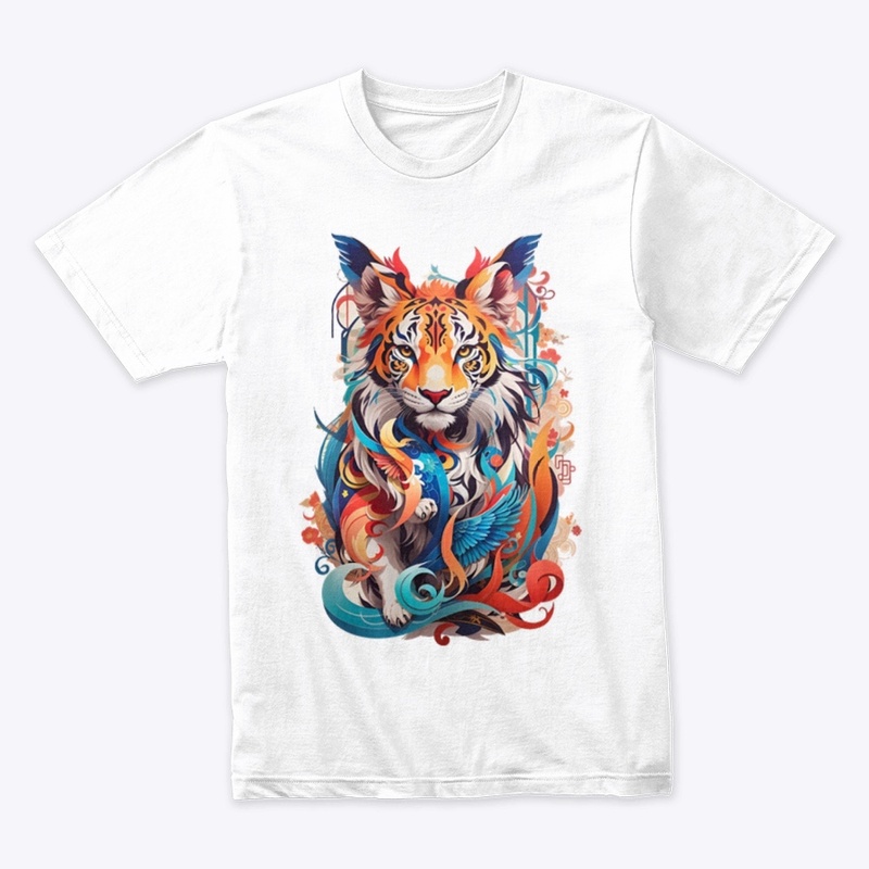 Cool tiger design T-shirt 