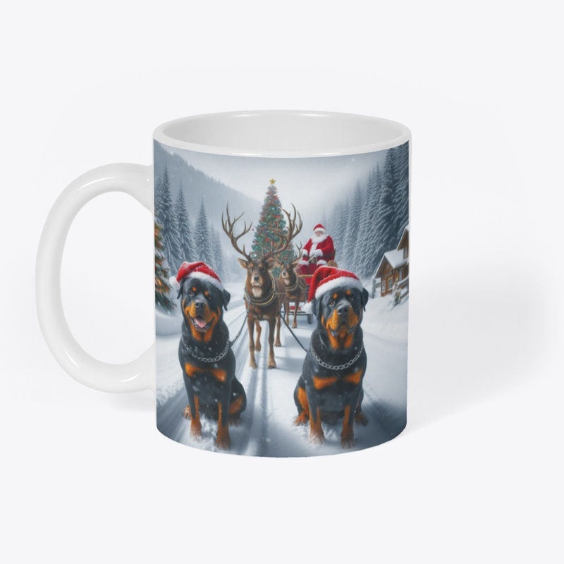 Rottweilers & Santa