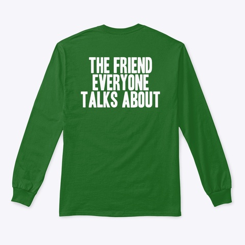 Long Sleeve Shirt Adrenaline Vibe Green  Irish Green T-Shirt Back