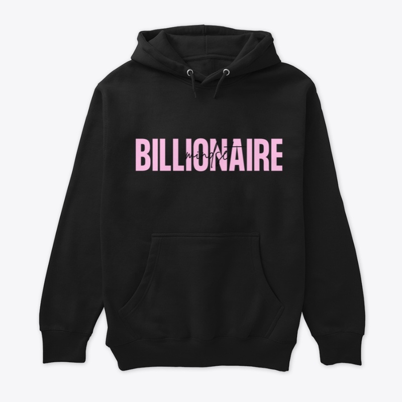 THE BILLIONAIRE MINDSET PINK AND BLACK