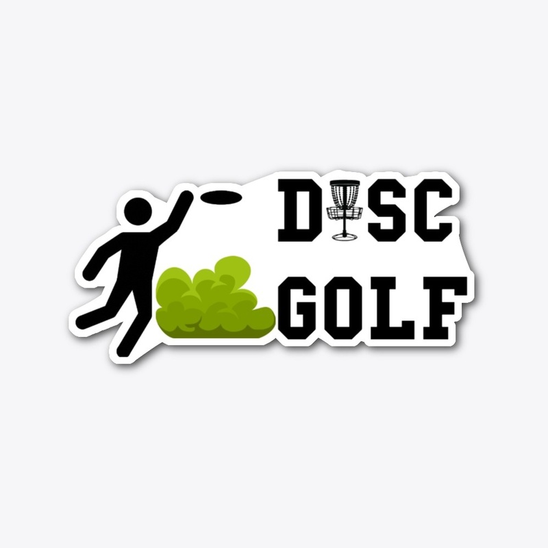 Disc Golf Putting Sticker