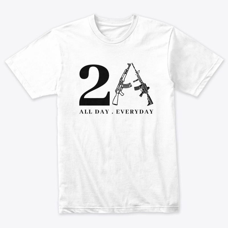 2nd Amendment AR15 AK47 T-Shirt