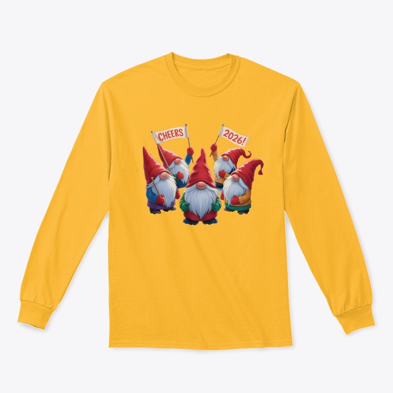 Happy New Year 2026 Gnomes