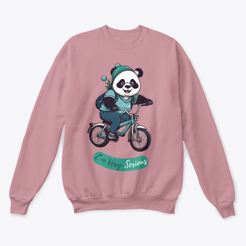 I'm Very Serious - Funny Panda