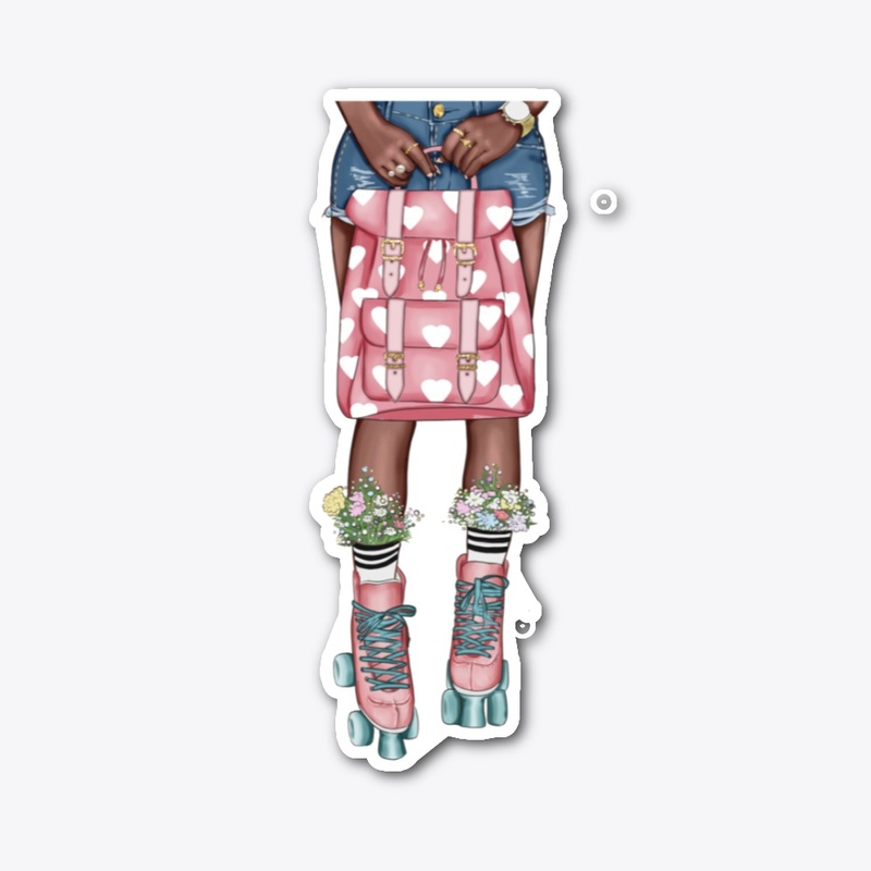 BEAUTIFUL SKATE GIRL