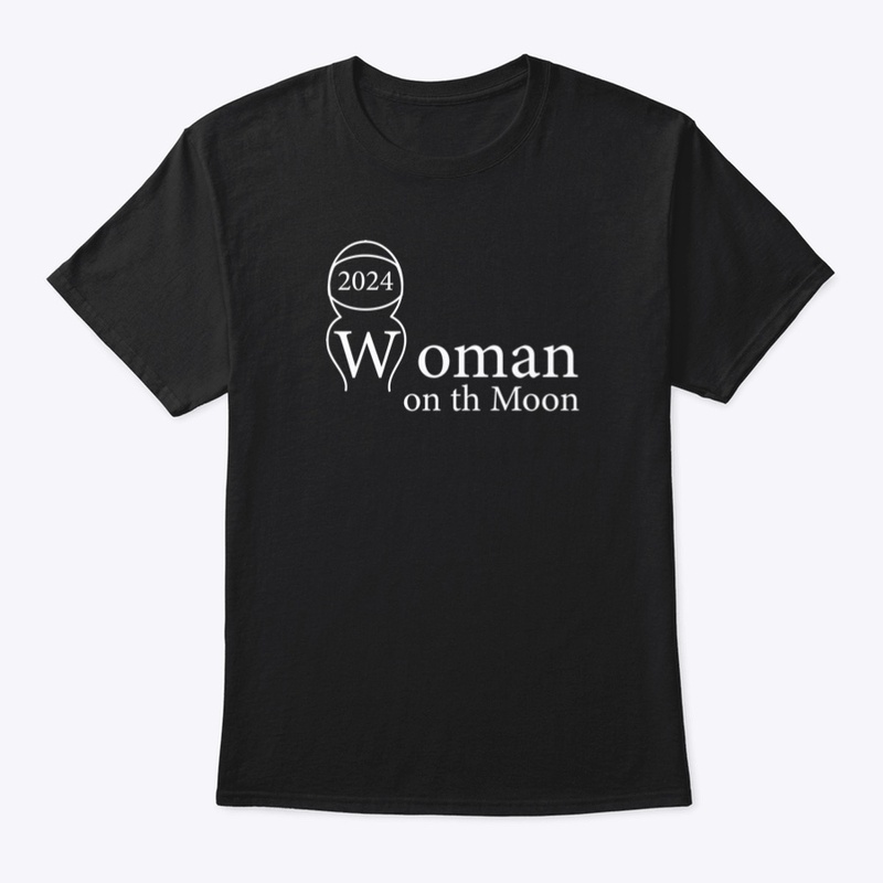 Woman on the moon shirt