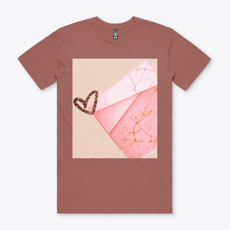 Marbling Rose gold