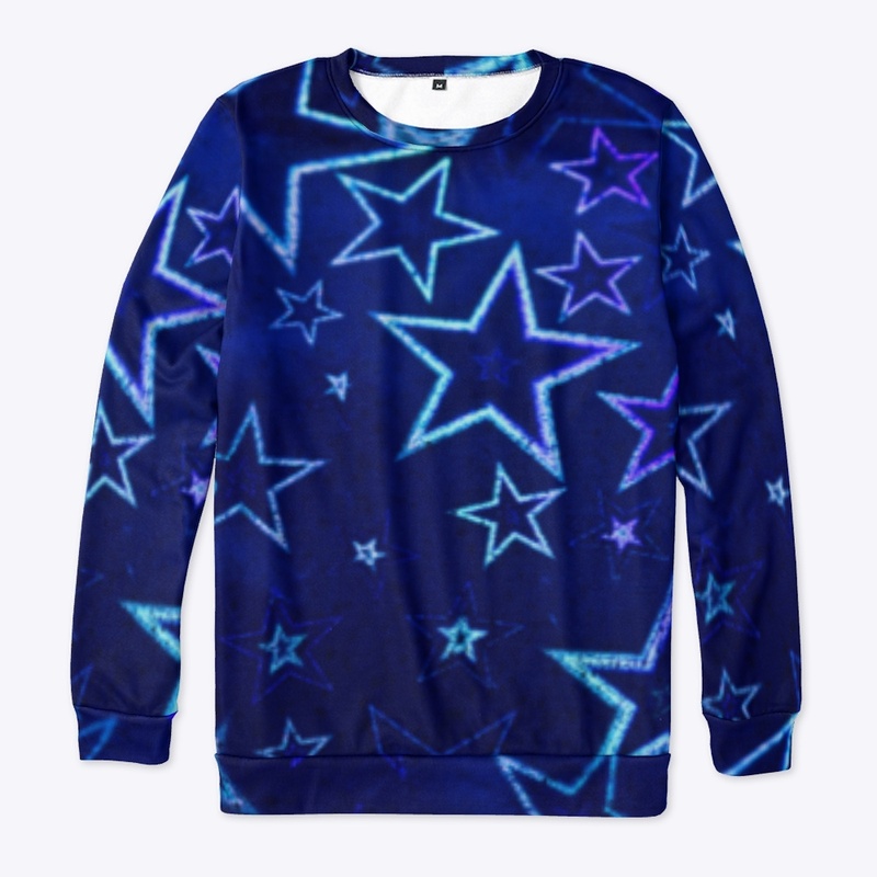 Neon Stars Sweatshirt