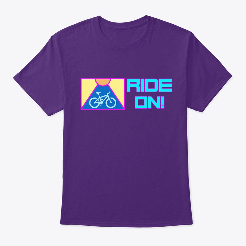 Cycling tee "Ride On!"