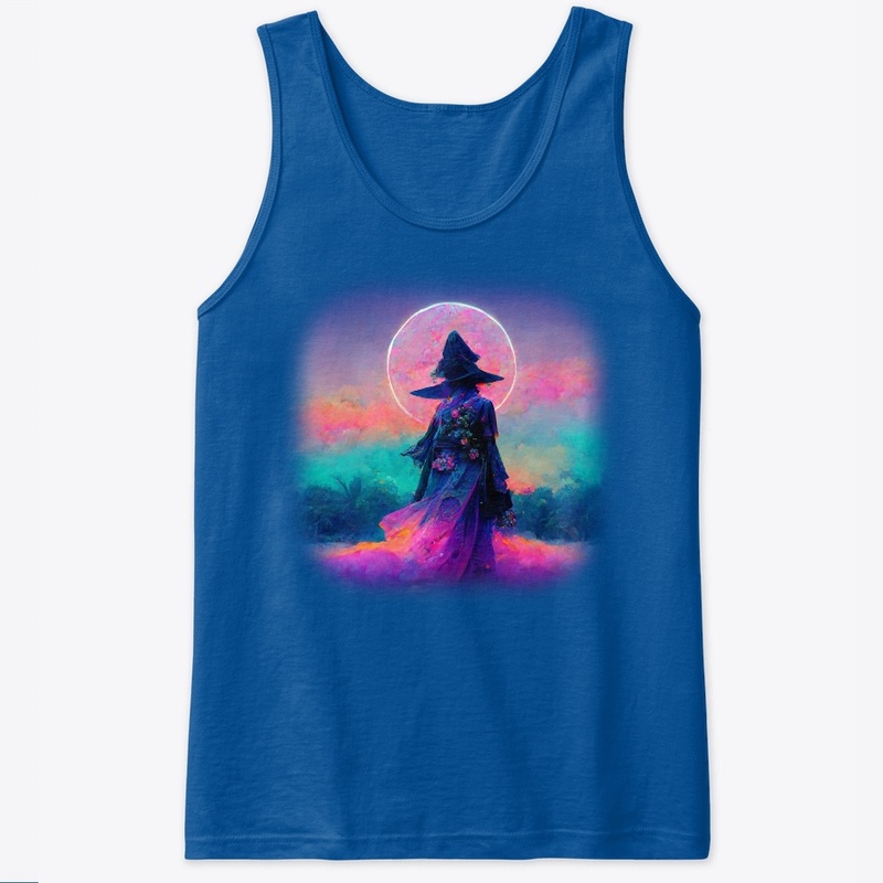 Vaporwave witch