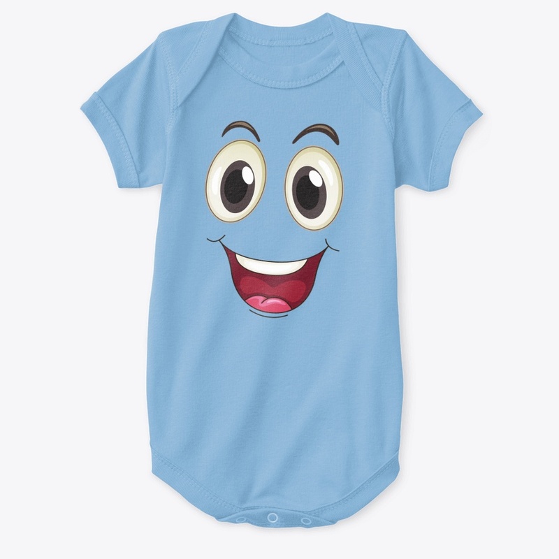 Smiley Face Baby Premium Onesie