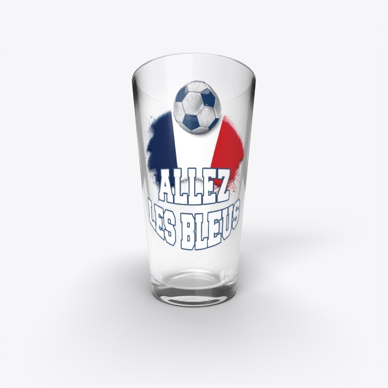Allez Les Bleus Fans Tee 2 Black Shirt