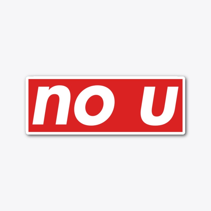 no u Sticker 
