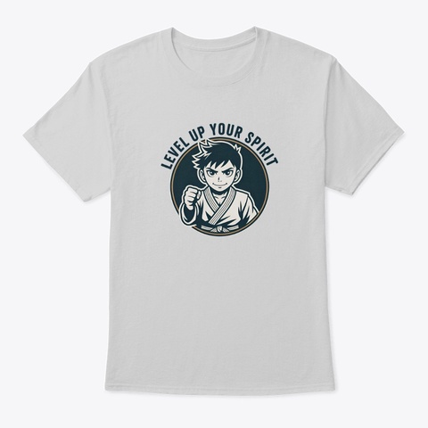 Level Up Your Spirit Light Steel Maglietta Front