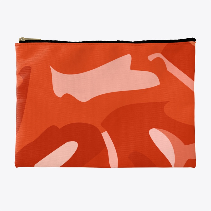 Colorful red camouflage style background