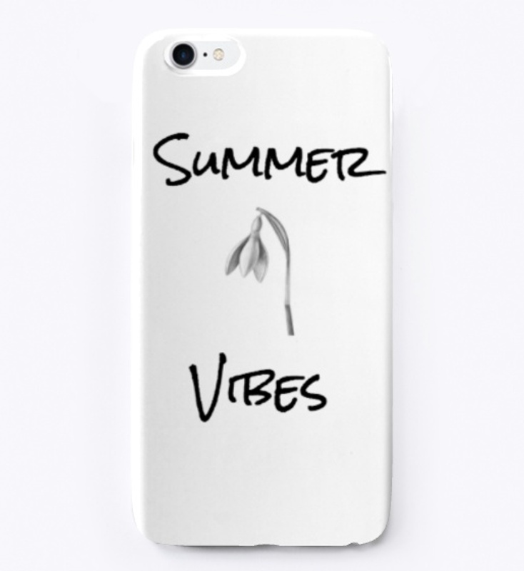 Pastel SUMMER VIBES iPhone Case