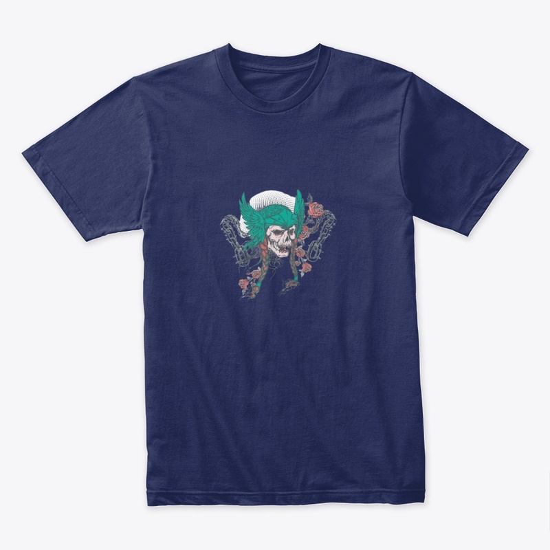 Absract Skull Vintage