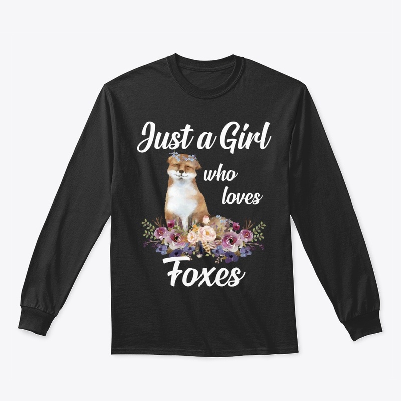 Girl Loves Foxes Flower Style