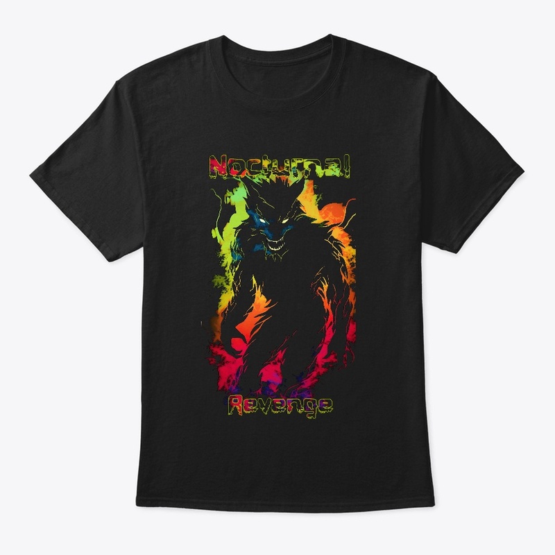 Nocturnal Revenge Werewolf Silhouette 