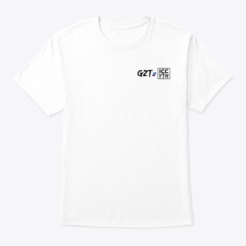 Core4 Collab White Camiseta Front