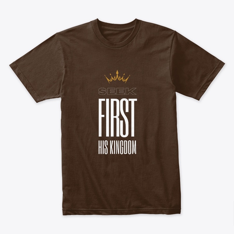 Christian T-Shirt, His Kingdom Jesus Tee