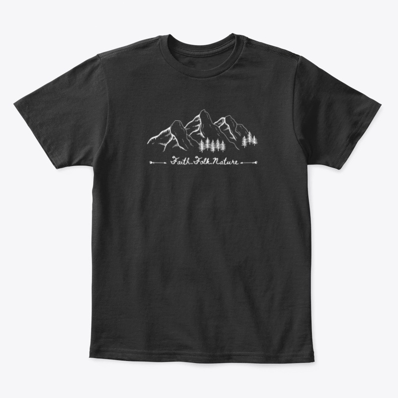 Faith.Folk.Nature - White Outline