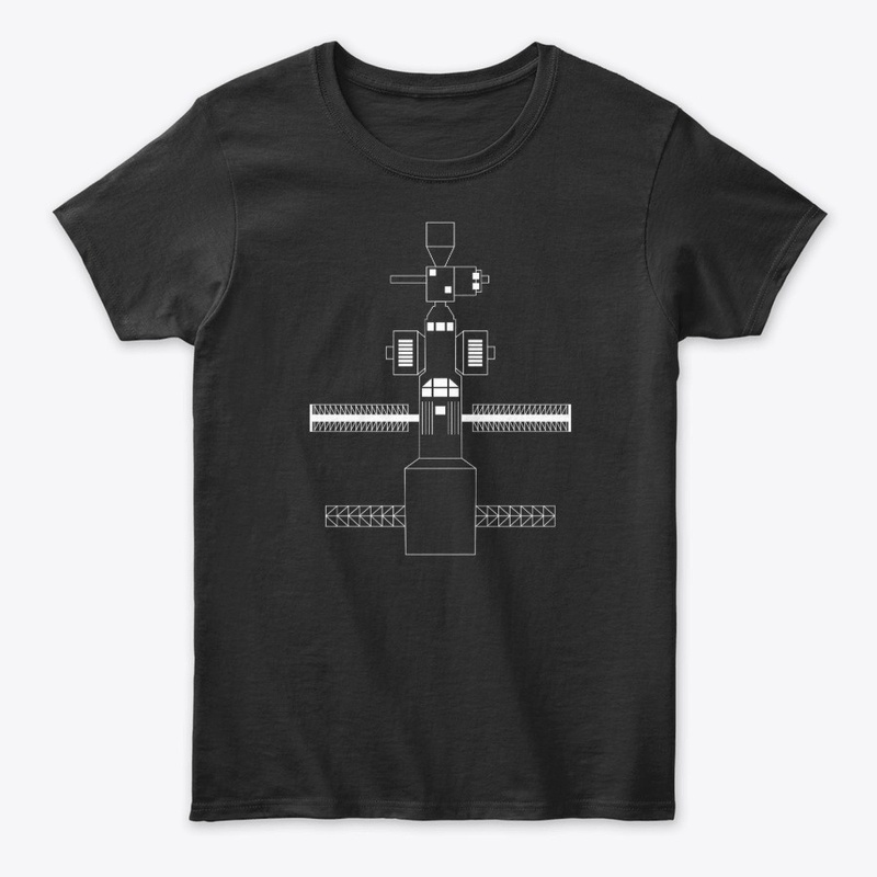 Skylab, White on Black