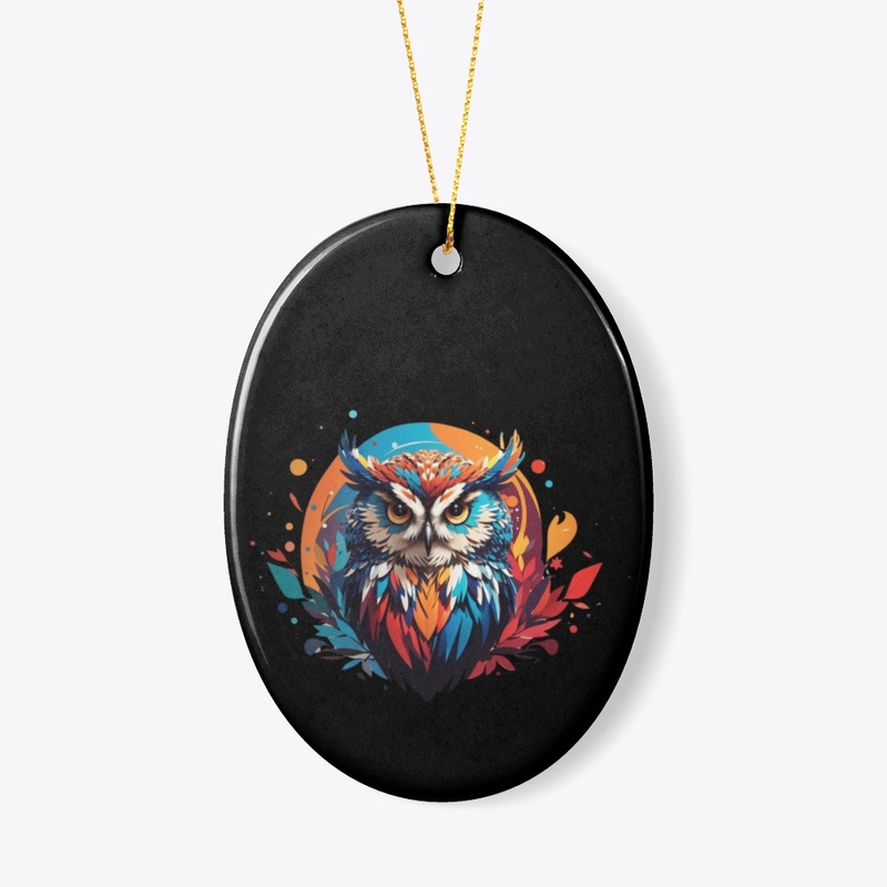Colorful owl