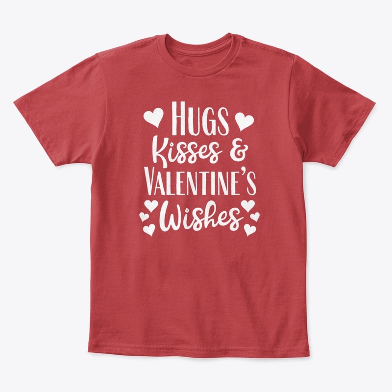 Hugs Kisses and Valentine's Wishes