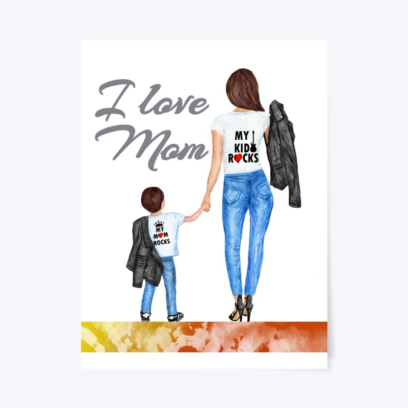 I love mom so much