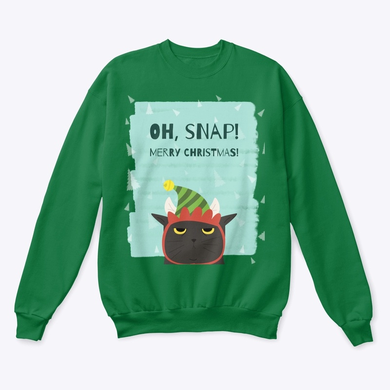 Snap Christmas sweatshirt 