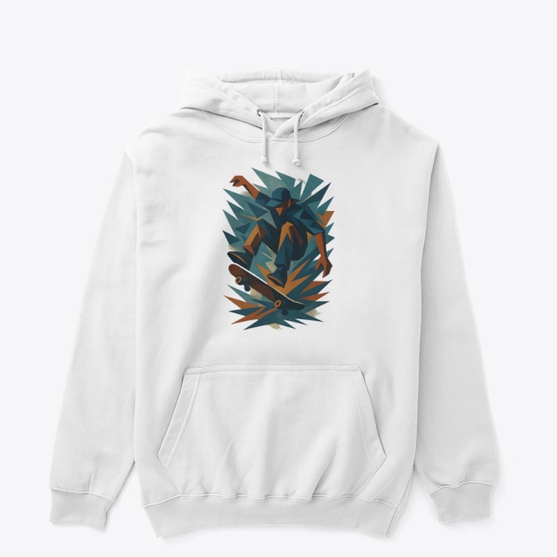 Abstract Skater Art Tee