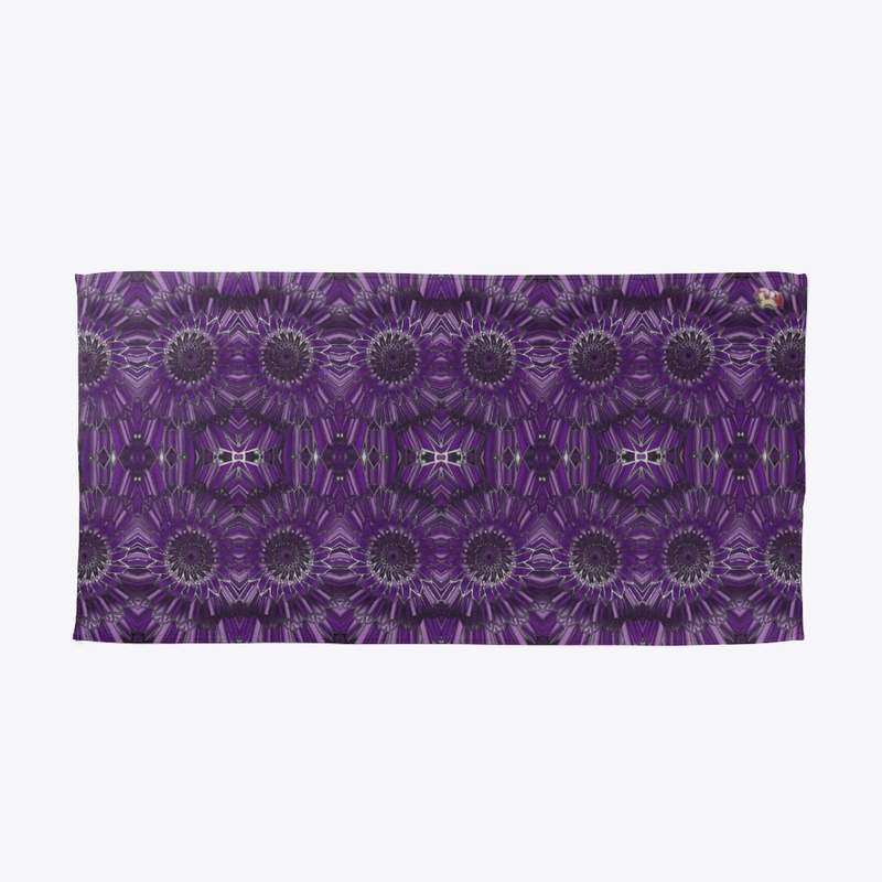 purp crystal mandala 