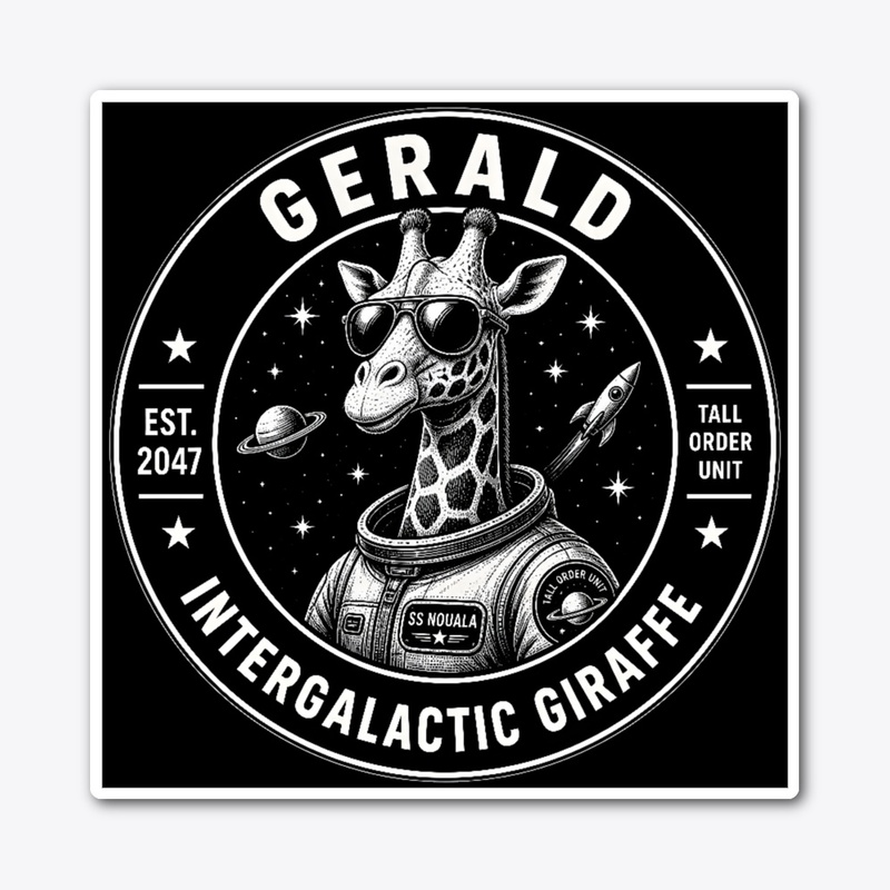 Gerald the Intergalactic giraffe
