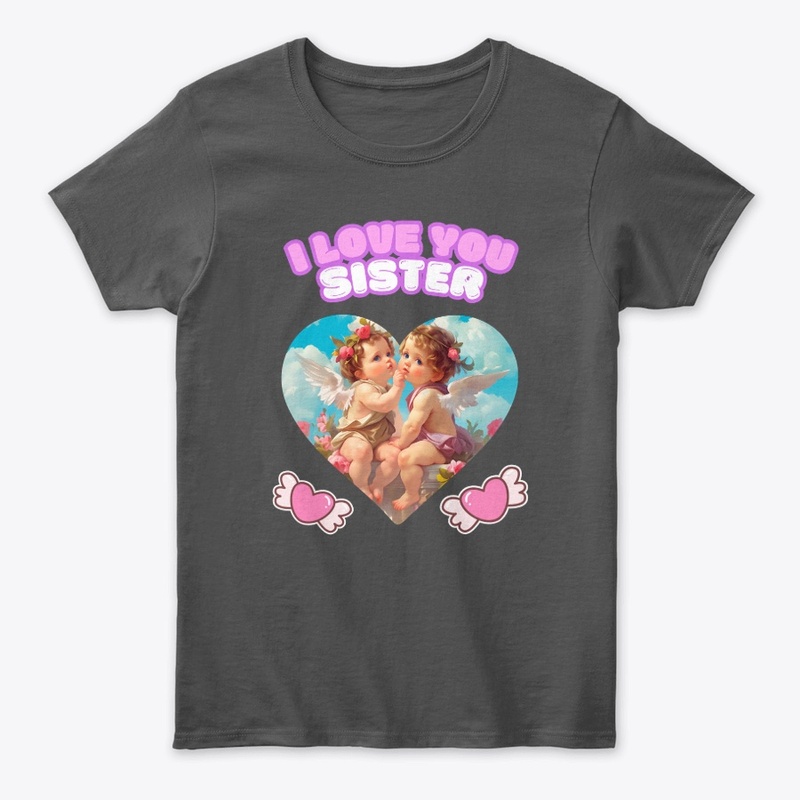  "I Love Sister" T-shirt