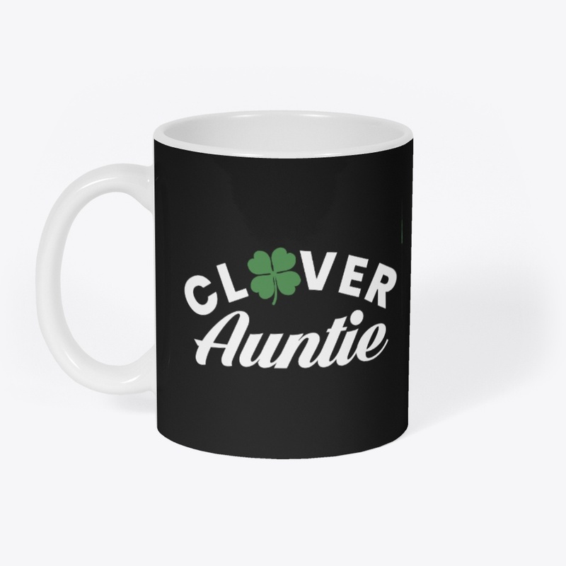 Clover Auntie Black Merch