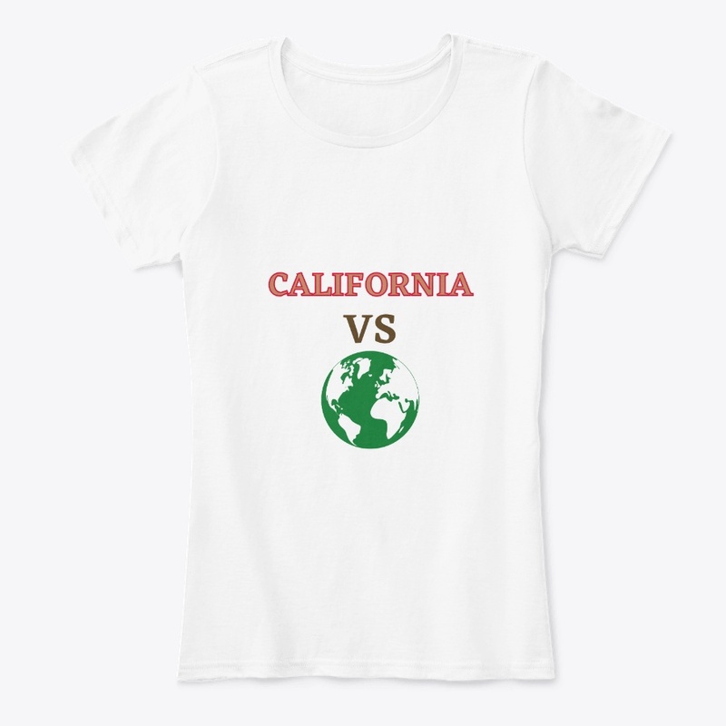 California vs the world T-shirt