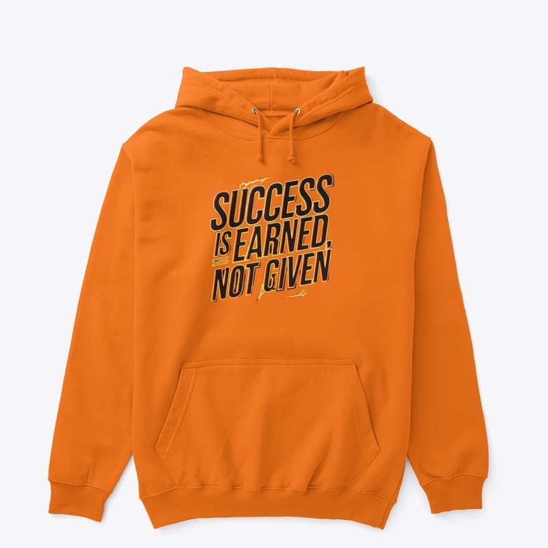 Success Is Earned – Motivational Design