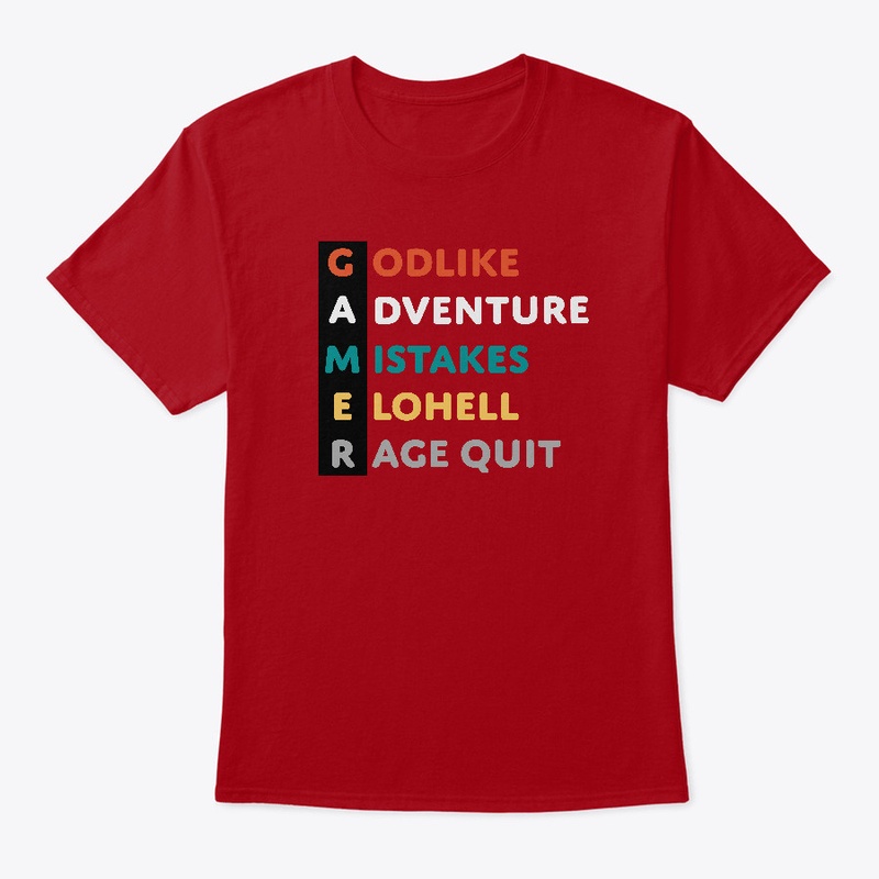 Gamer: geek, adventure, elohell